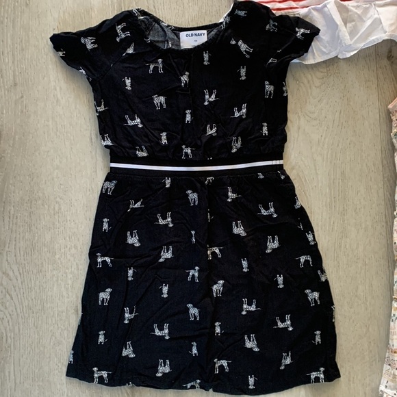 Janie and Jack bundle girls dresses & top size 6 striped floral dogs print‎ - Picture 6 of 11